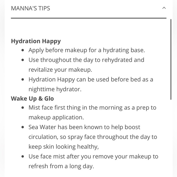 Mannakdar Hydrating Face Mist - Picture 3 of 6